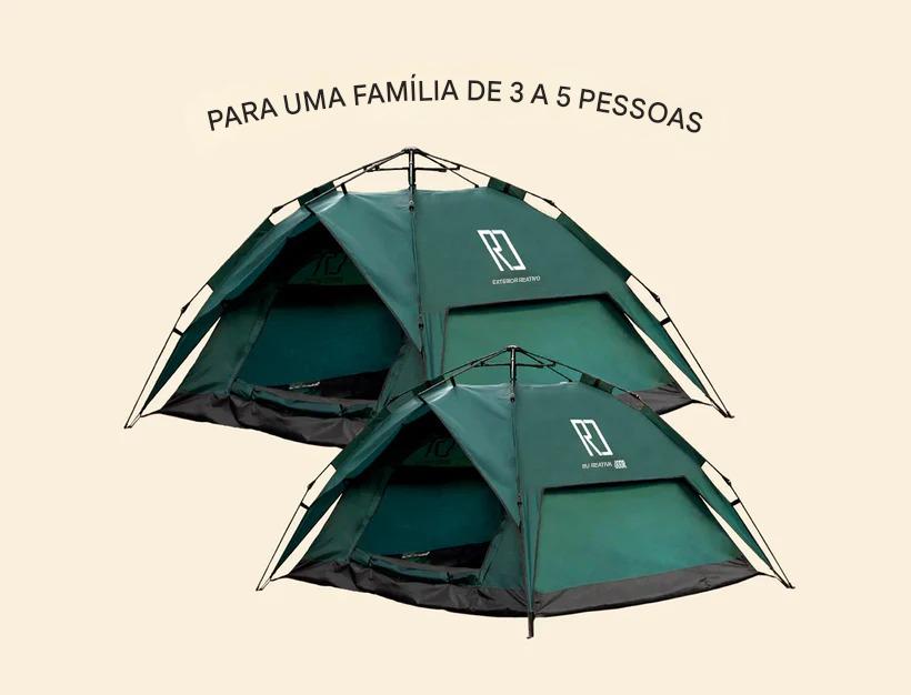 Barraca de Acampamento instantânea - 3 Segundos