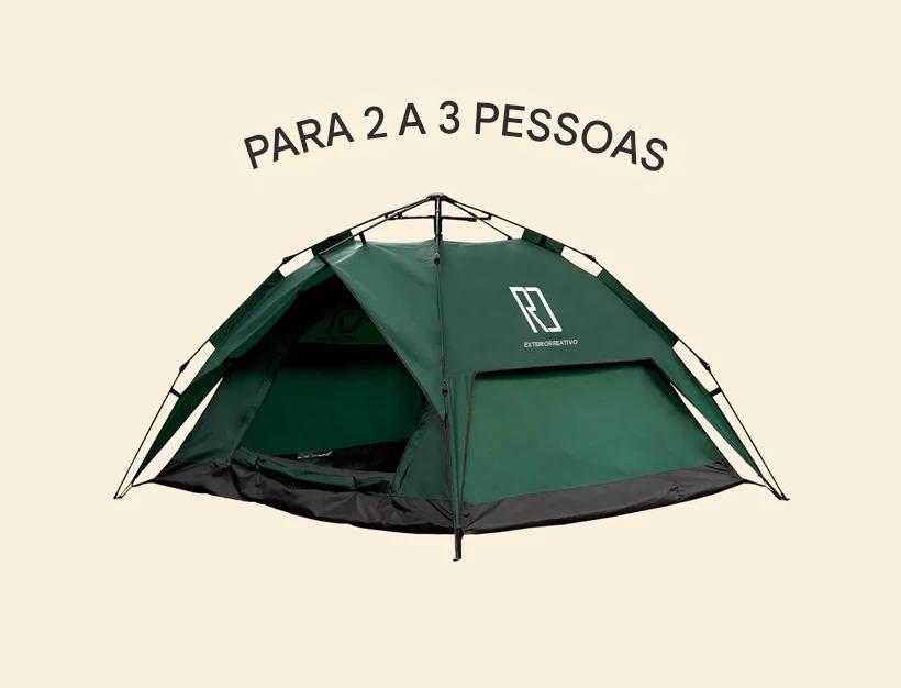 Barraca de Acampamento instantânea - 3 Segundos